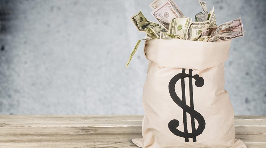 Money Bag, Currency, Paper Currency.